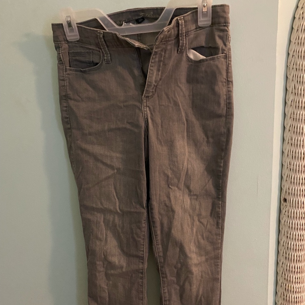 Dark Grey High Rise Skinny Jeans